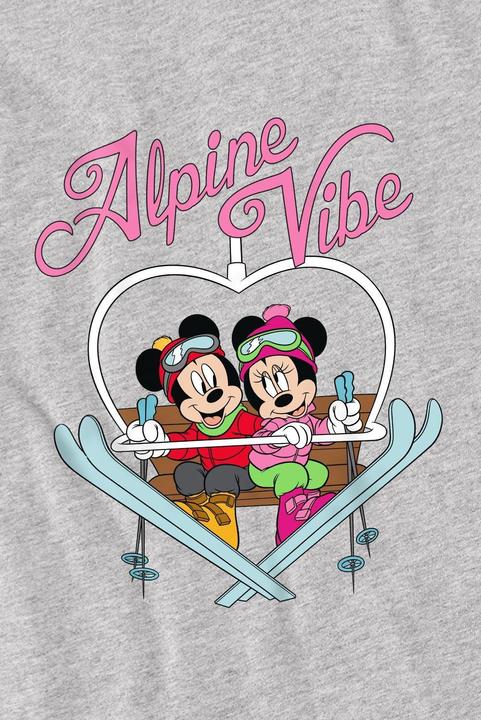 Actual product image Disney Mens Alpine Vibes Mickey Mouse T-Shirt (L)