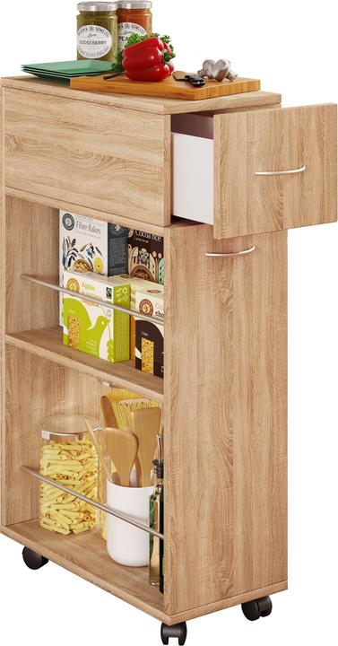 Actual product image VCM Niche Kitchen Trolley Tusal with Drawer