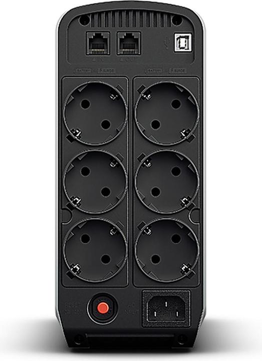Actual product image Cyberpower CP900EPFCLCD 900VA/540W Line-Interactive Sine Wave USB LowNoise 6x Schuko comp. to QNAP TS-251 S... (900 VA, 540 W, Line-interactive UPS)