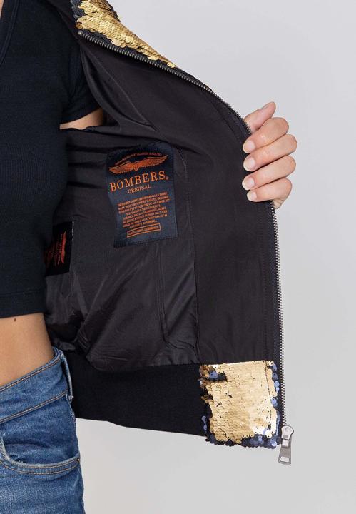 Produktbild Bombers Original Bomberjacke Glitter W (XS)