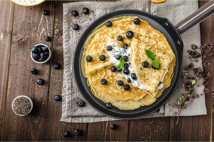 Image du produit Tescoma Crépière 26 cm Grandchef (26 cm, Poêle à crêpe, Fonte d'aluminium)