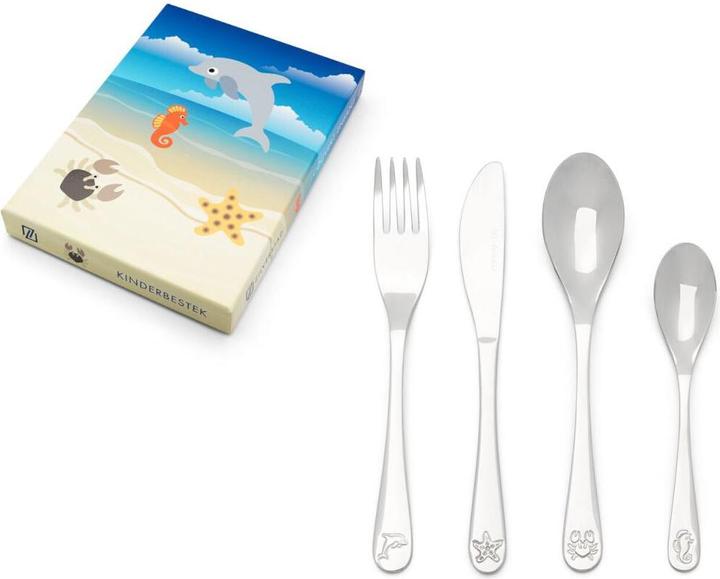 Actual product image Zilverstad Sea life, 4 pieces