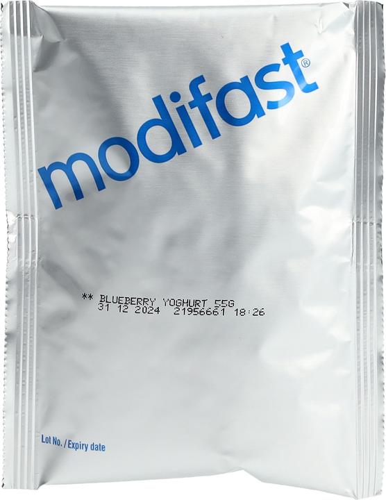 Produktbild Modifast Drink Joghurt Heidelbeere (8 Stück, Beutel, 544 g)