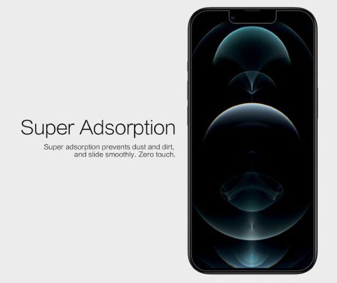 Actual product image Nillkin Super Clear Series Protective Film (1 Piece, Apple iPhone 13 Pro Max)