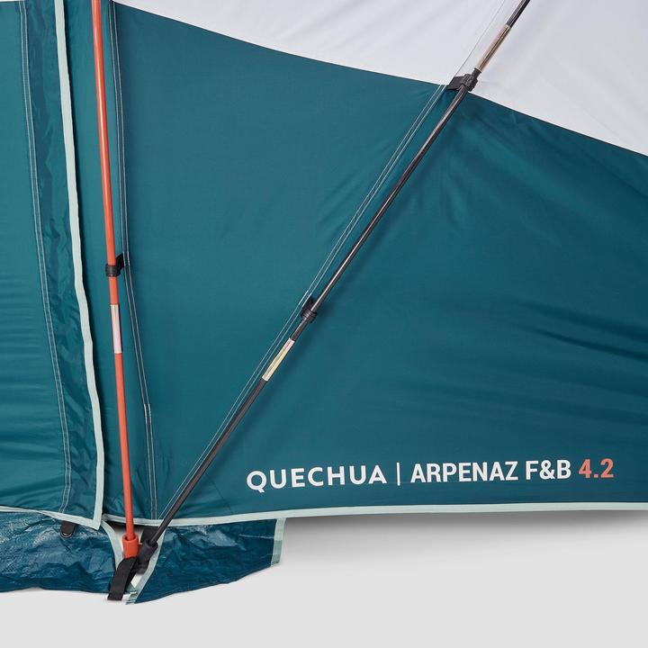 Image du produit Quechua ARPENAZ 4 2 FB (Tente gonflable, 12.50 kg, 4 personnes)