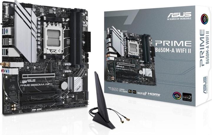 Immagine prodotto ASUS PRIME B650M-A WIFI II (AM5, AMD B650, mATX)
