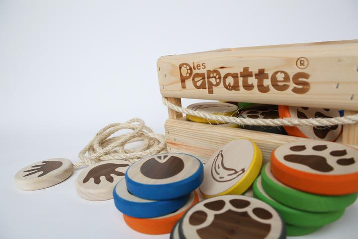 Image du produit Selecta Spielzeug Jeu d'extérieur en bois Les Papattes
