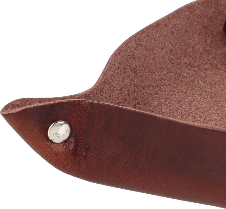 Actual product image Castelijn & Beerens Gaucho pocket emptier bowl leather 13 cm (Case)