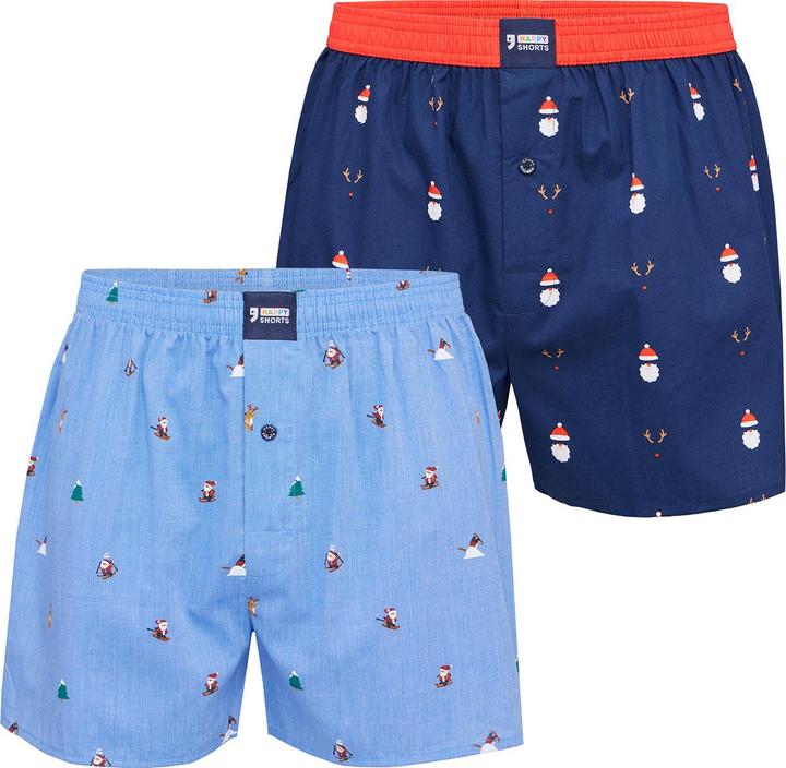 Actual product image Happy shorts Boxer XMAS (M, pack of 2)