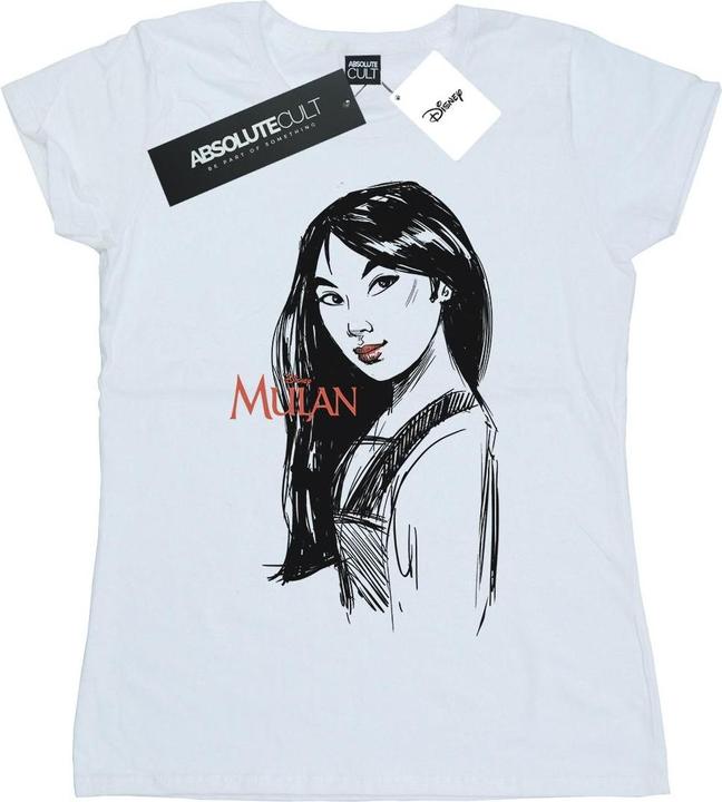 Immagine prodotto Disney Mulan Sketch Maglietta Donna (M)