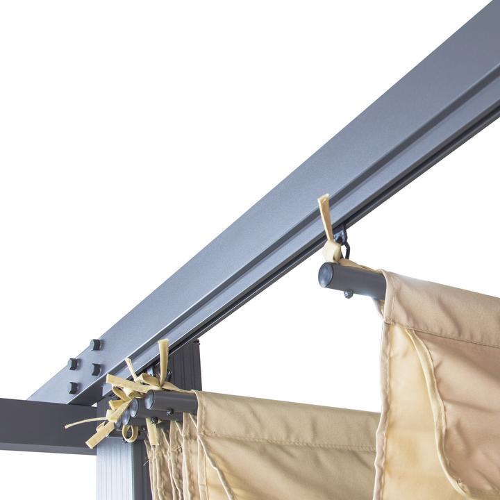 Immagine prodotto Dema Pergola in alluminio con tetto apribile (296 cm, 221 cm)