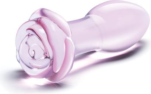 Produktbild Gläs Rosebud Glass Butt Plug