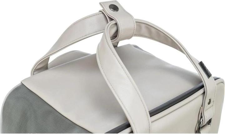 Immagine prodotto Trixie Zaino porta animali CityStyle grigio chiaro (Cane, Gatto, Pieghevole)
