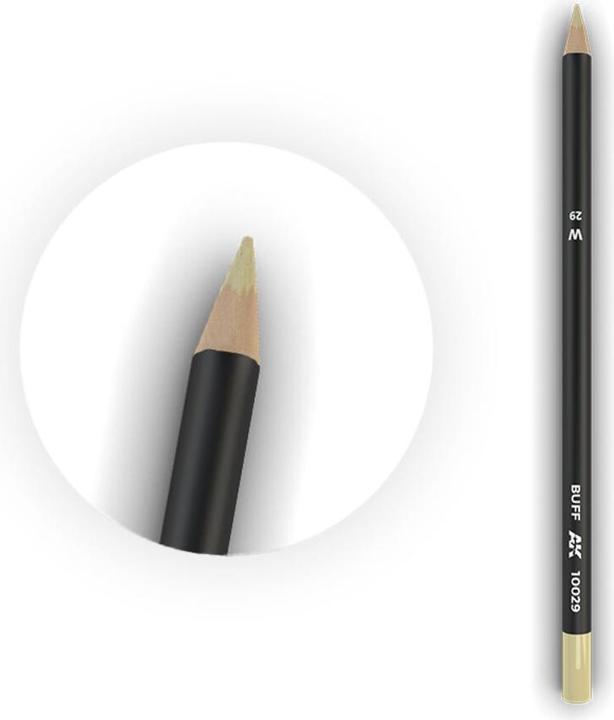 AK Interactive Watercolour Pencil Buff