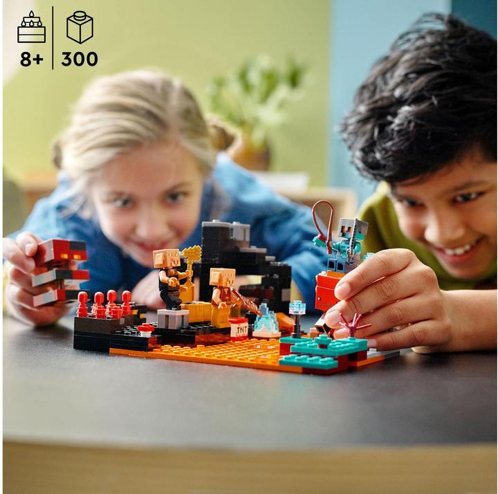 Immagine prodotto LEGO Il bastione dell'aldilà (21185, LEGO Minecraft)
