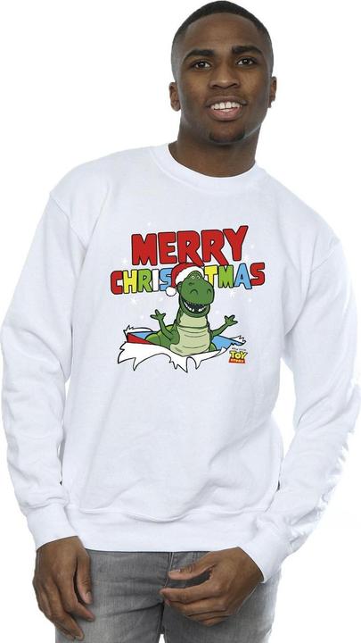 Produktbild Disney Toy Story Rex Christmas Burst Sweatshirt (L)