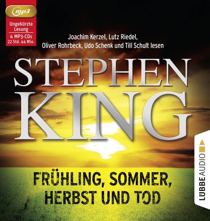 Produktbild Frühling, Sommer, Herbst und Tod (Udo Schenk, Lutz Riedel, Michael Marianetti, Joachim Kerzel, Stephen King, Deutsch)
