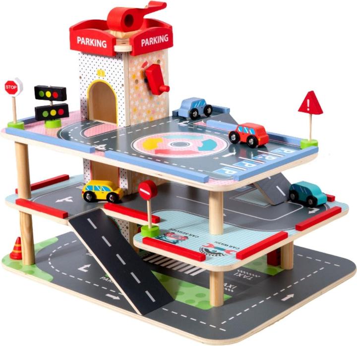 Actual product image Hermex Wooden multi-storey car park