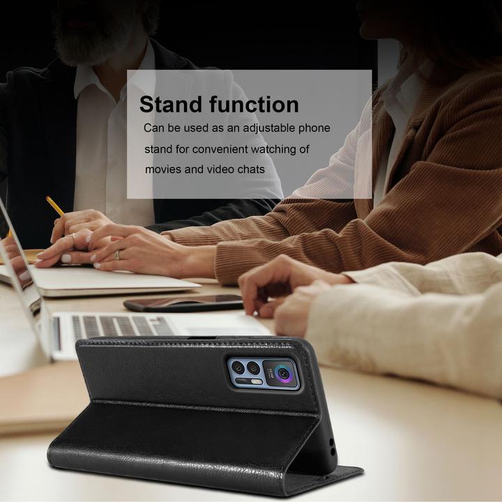 Actual product image Cadorabo Case Book Invisible Magnet (TCL 30, Tcl 30 5g, TCL 30 Plus)