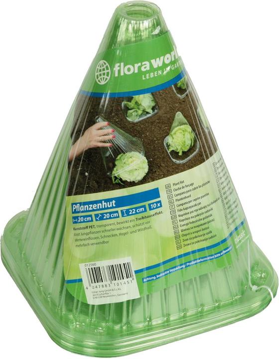 Magni Plant hat set of 10 plastic, green