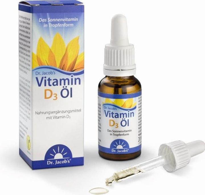 Produktbild Dr. Jacob's Vitamin D3 Öl (1 Stück, Tropfen, 70 g)