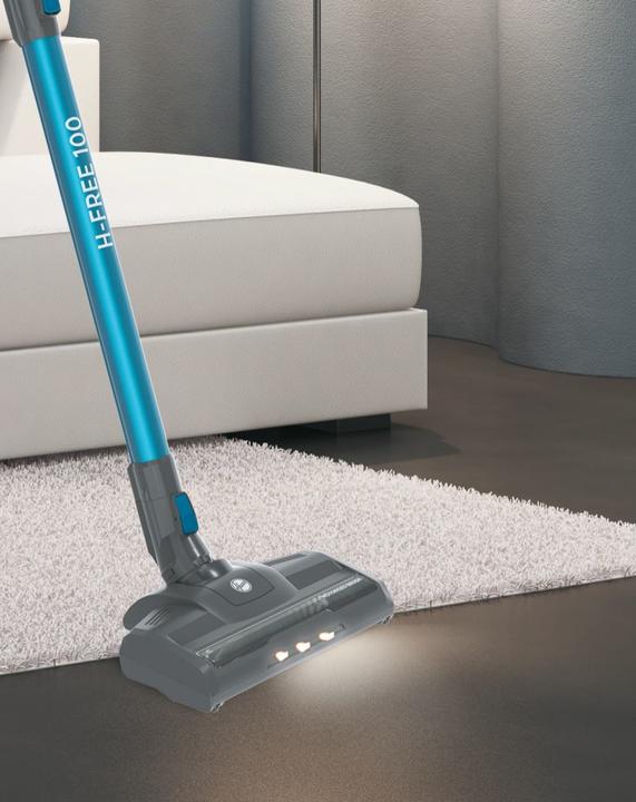 Produktbild Hoover HF122CAR 011 Akku Dry Textile Bagless 0,9 L 170 W Grau, Titanium