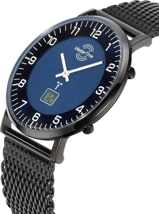 Produktbild Conrad Components Master Time Funk Advanced Herrenuhr Slim (Analoguhr, Digitaluhr, Funkuhr, 42 mm)