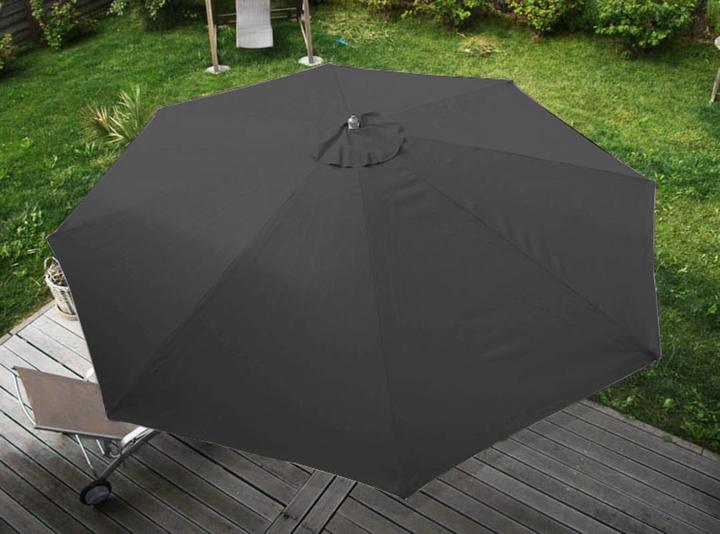 Immagine prodotto Swisshandel24 Ombrellone, Ombrellone da giardino Ombrellone da mercato, Ø 3,5m Poliestere/Legno 7kg - 49281 (3.50 m)