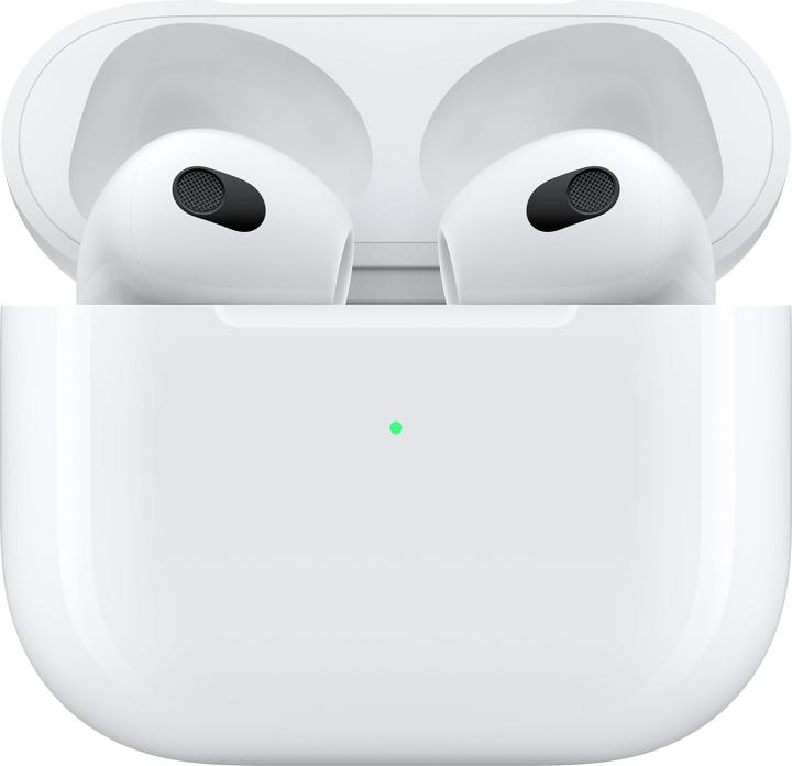 Produktbild Apple AirPods (3rd Gen.) Lightning Case (keine Geräuschunterdrückung, 6 h, Kabellos)