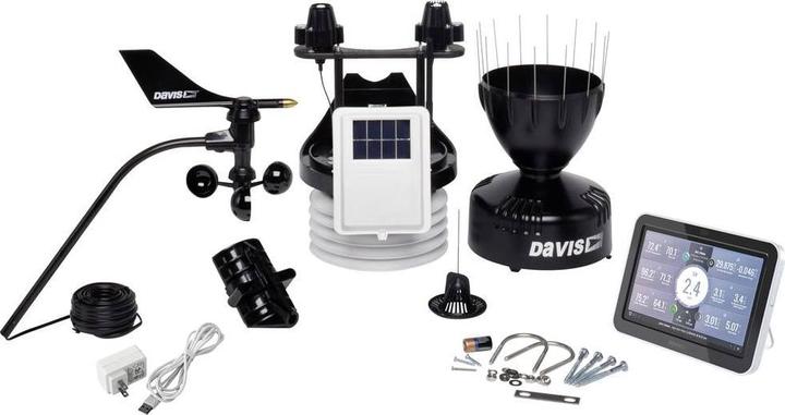 Davis Vantage Pro 2 Plus 6262 UE Stazione meteorologica senza fili Vento Pioggia UV Solare