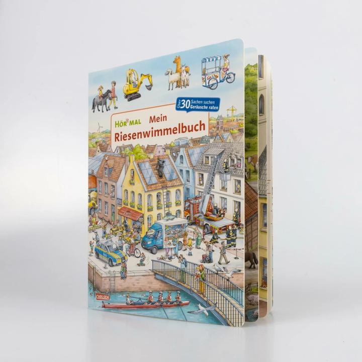 Produktbild Hör mal (Soundbuch): Mein Riesenwimmelbuch (Deutsch)