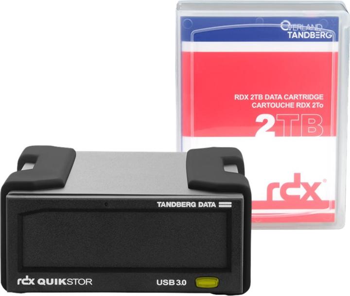 Tandberg Data Tandberg RDX QuikStor: externes Laufwerk