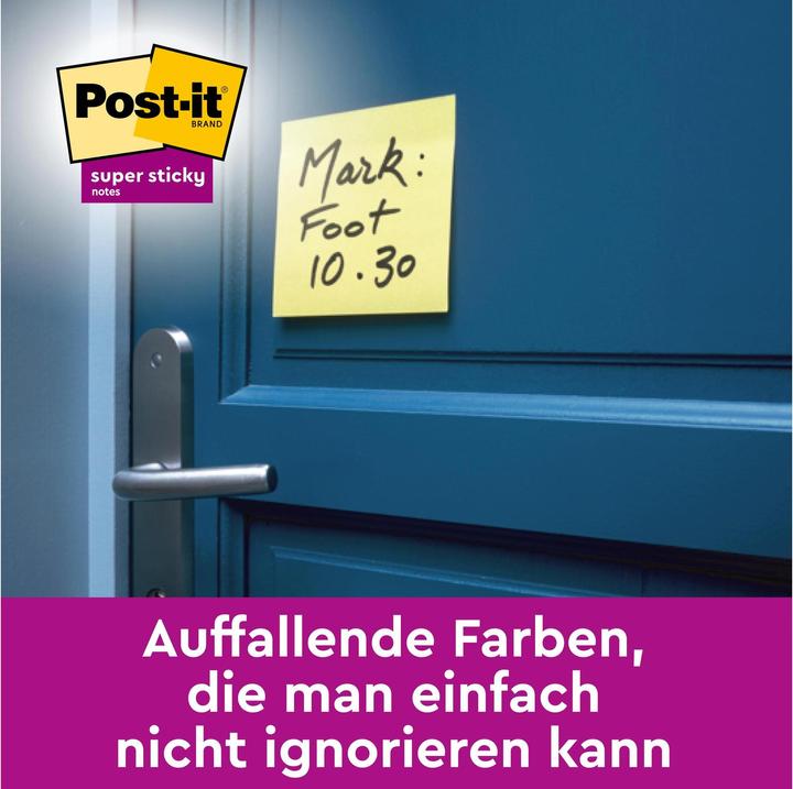 Produktbild Post-it Super Sticky Z-Notes 20 + 4 (9 x 9 x 25 cm)