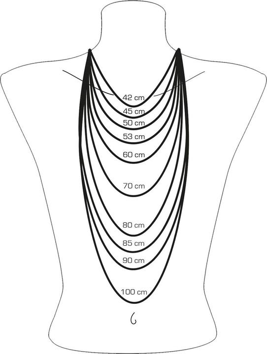 Image du produit Thomas Sabo Chaîne parallélépipède en or rose (Dorure à l'or rose 750, Argent sterling 925, 40 - 45 cm)