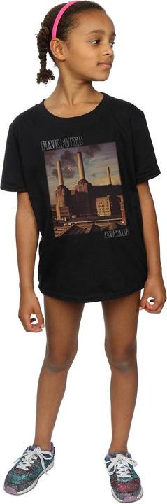 Actual product image Pink Floyd Girls Animals Poster Cotton T-Shirt (152, 158)