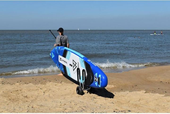 Actual product image 9WS Chariot de transport alu pour paddle - chariot en M