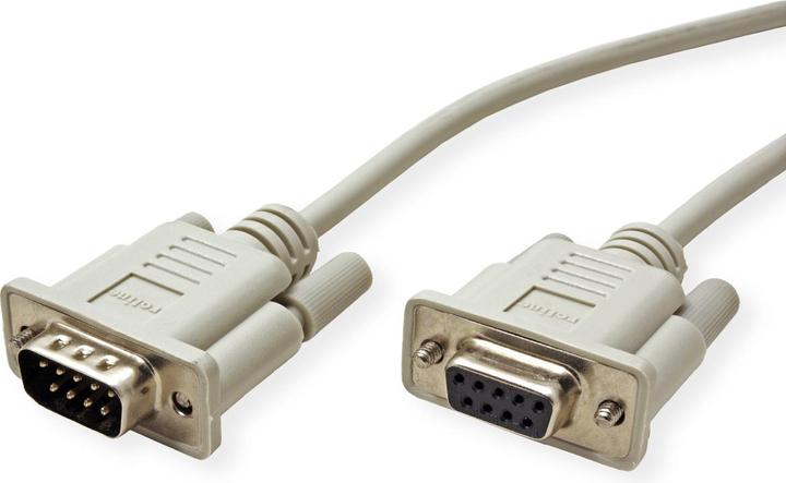 Actual product image Roline RS232 cable M-F (1.80 m, VGA)