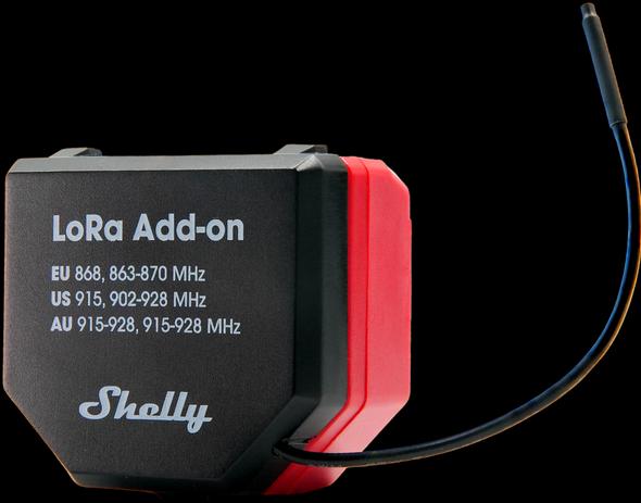 Actual product image Shelly LoRa Add-on