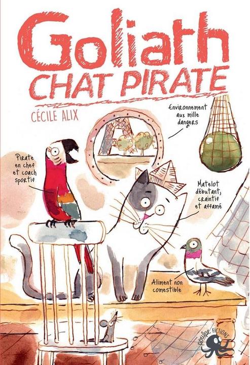 Produktbild Goliath, chat pirate (Französisch, Alix Cécile, 2018)