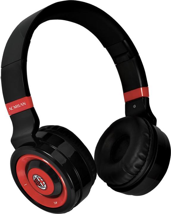 Immagine prodotto Techmade AC Milan Cuffie senza fili Cuffie senza fili over-ear, cuffie Bluetooth senza fili pieghevoli, H (Cablato, Senza fili)