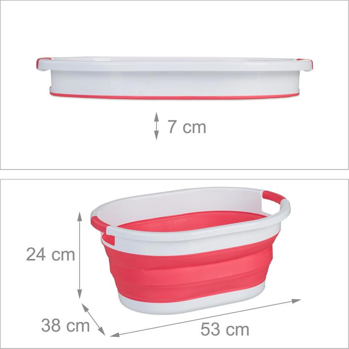 Actual product image Relaxdays Laundry basket (24 l)