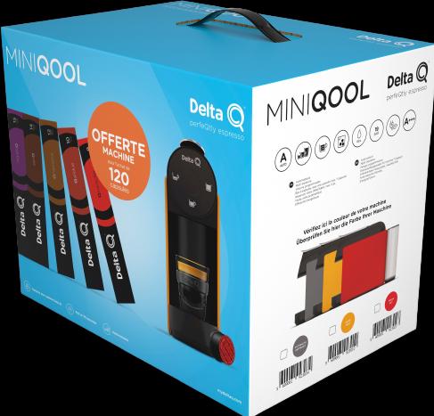 Produktbild Delta Q Mini Qool mit 120 Kapseln (DELTA Q)