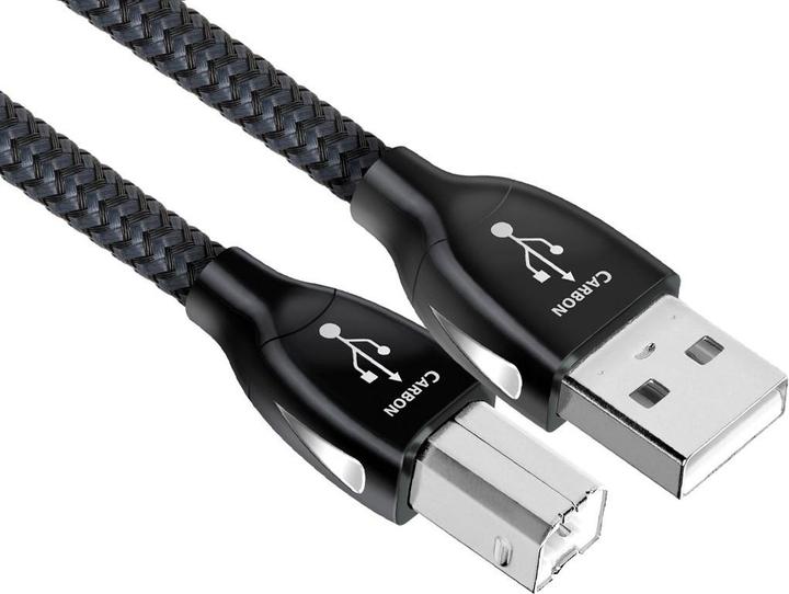 Produktbild Audioquest Carbon USB A naar USB B Kabel - Hifi USB Kabel - 3m (3 m, USB 2.0)