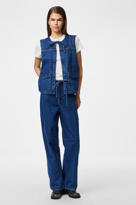 Image du produit Pieces PCFENNA BINDEGÜRTEL Barrel Fit Jeans (L)