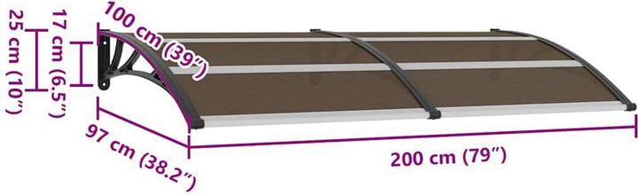 Produktbild VidaXL Hannie (200 x 100 cm)