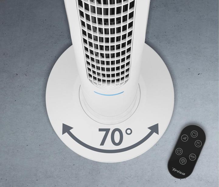 Image du produit Trisa Ventilateur de tour "Comfort Breeze" (55 dB)