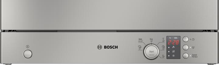 Actual product image Bosch Hausgeräte Series 2, Freestanding compact dishwasher, 55 cm, Brushed steel with anti-fingerprint, SKS2IT