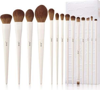 Produktbild Jessup Makeup Pinsel 14Pcs Premium Synthetik Makeup Pinsel Set für Contour Concealer Foundation Eye (Set)