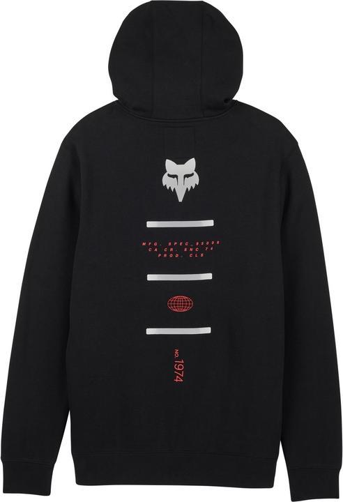 Actual product image Fox Hoody 23 Magnetic E Po Blk M (M)