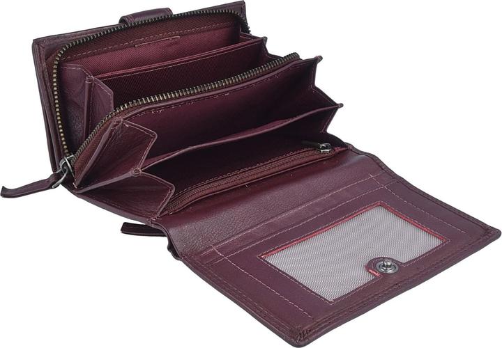 Actual product image Greenburry Spongy wallet leather 15.5 cm